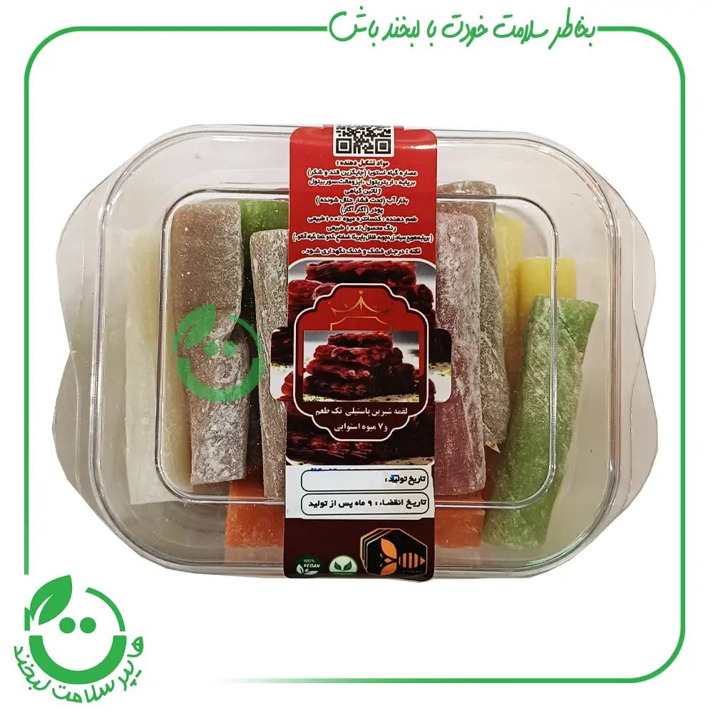 پاستیل میوه ای بدون مغز کندو ـ 400 گرم