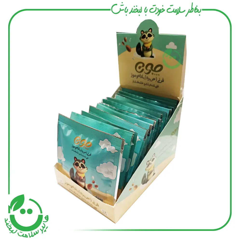 ساشه حریره بادام و موز مون - 20 گرم