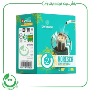 قهوه دمی چکه ای 2 بعدازظهر نورسکا بن مانو ـ 6 ساشه