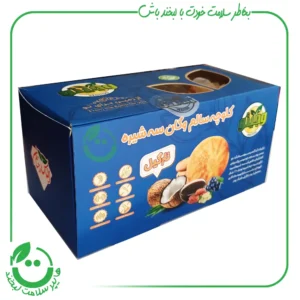 کلوچه سالم وگان سه شیره نارگیل وجیتو - 300 گرم