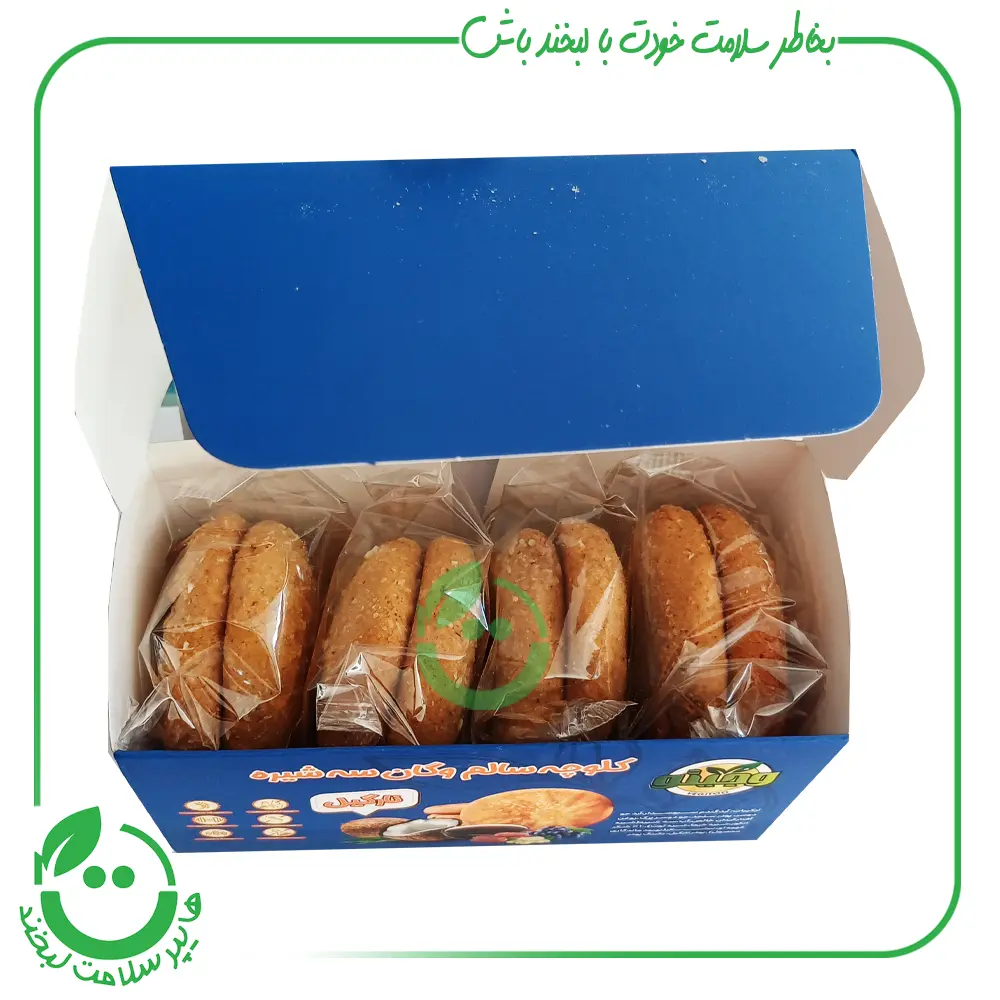 کلوچه سالم وگان سه شیره نارگیل وجیتو - 300 گرم