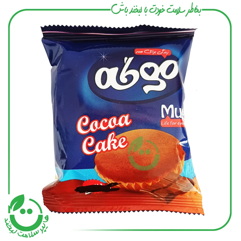 کیک کاکائویی بدون گلوتن موگه ـ 45 گرم