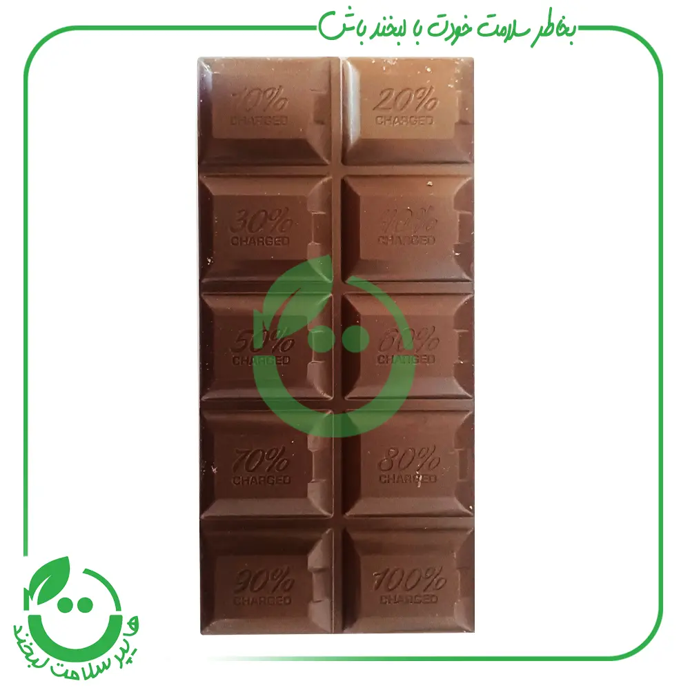 شکلات تخته ای اسلیم فیت بدون قند پوبدا ـ 100گرم