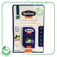 قرص شیرین کننده استویا بدون قند کامور