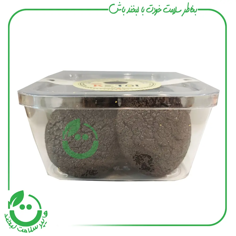 کوکی شکلاتی بدون گلوتن کتویی