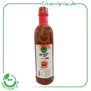 شربت سرکه انگبین عسلی ارگانیک گل سی ـ 600 میل