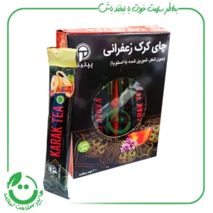 چای کرک زعفرانی پپتینا ـ 10 ساشه