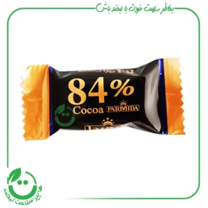 شکلات تلخ 84 درصد پارمیدا ـ 6 گرم