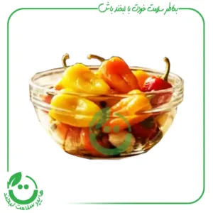 ترشی فلفل زنگوله ای OAB ـ 430 گرم