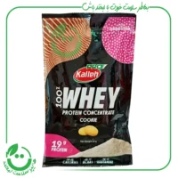 ساشه پروتیین وی کنسانتره کاله با طعم کوکی ـ 25 گرم